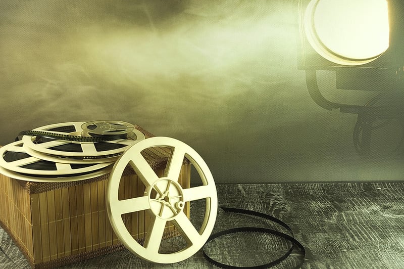 Movie Reel Projector